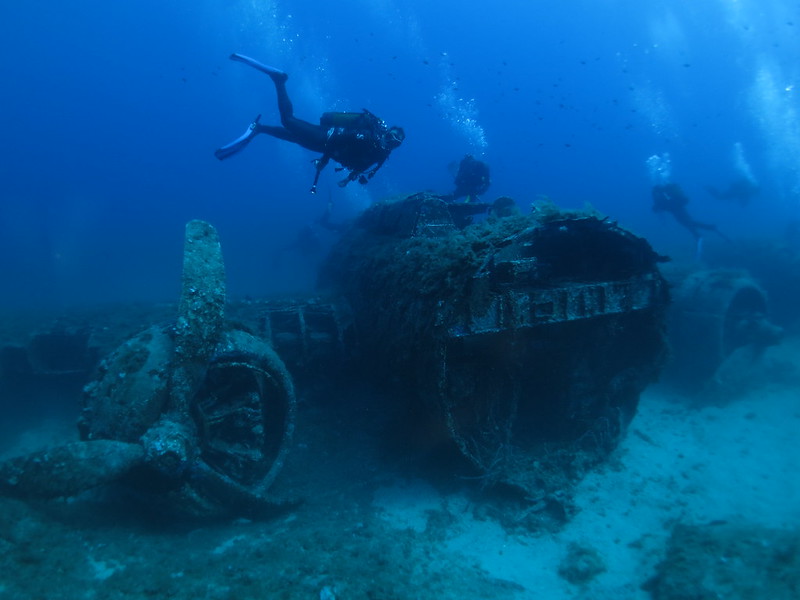 plongee b17 calvi
