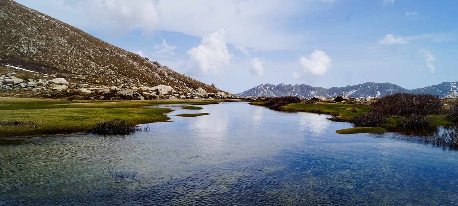 Le lac de Goria