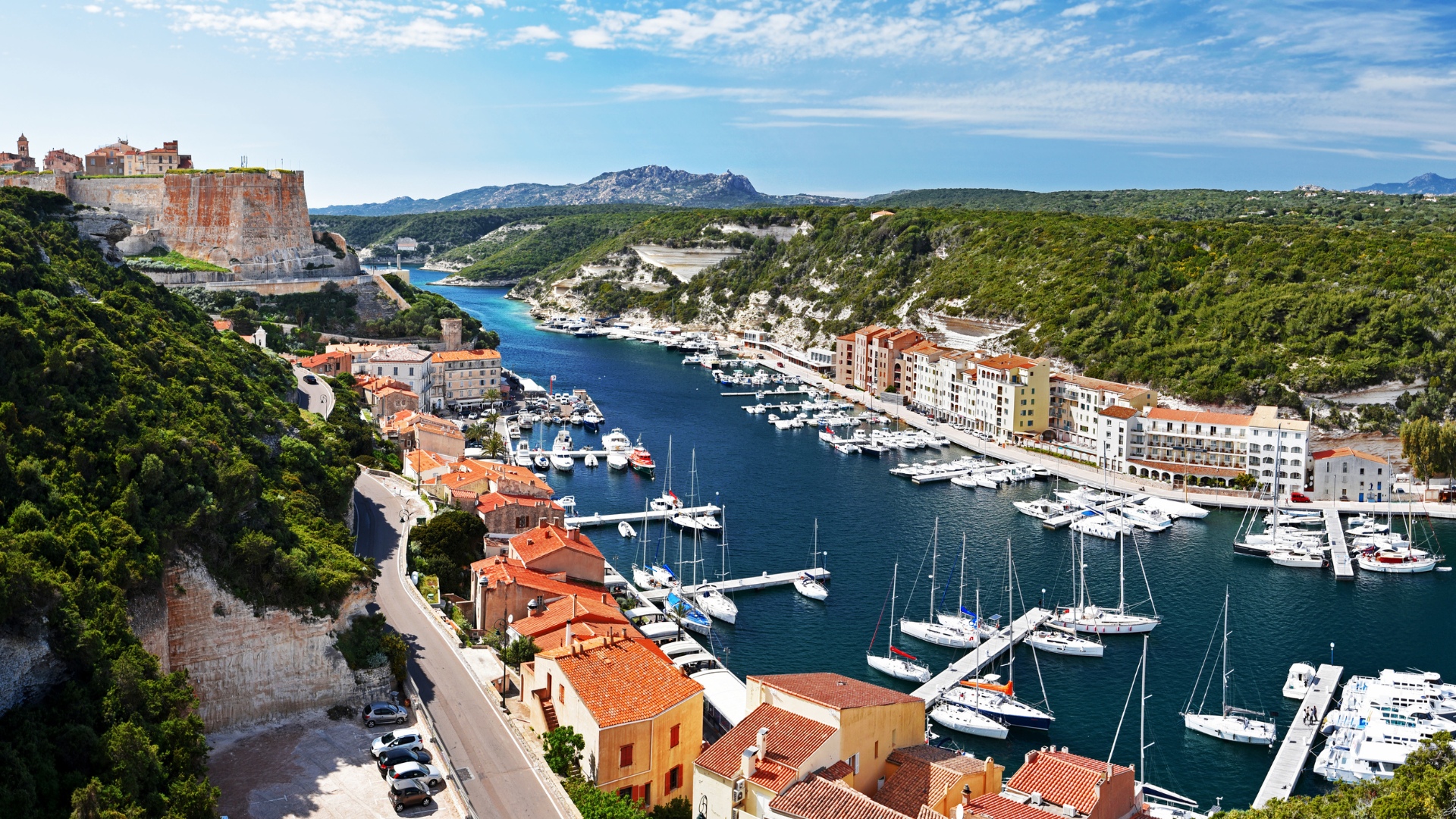 bonifacio citadelle et port