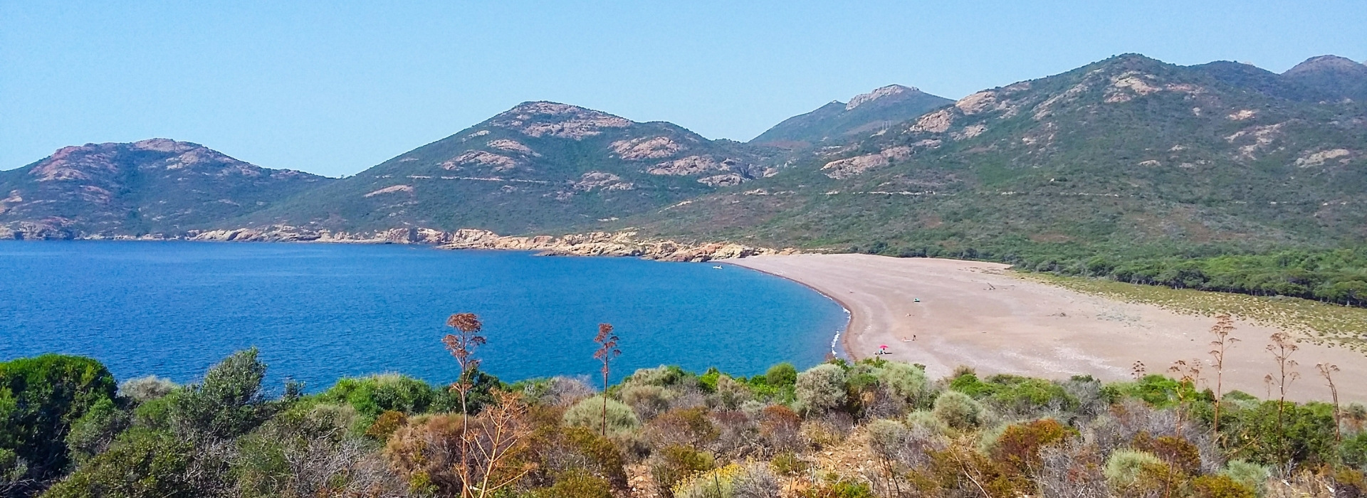 camping en corse en bord de mer