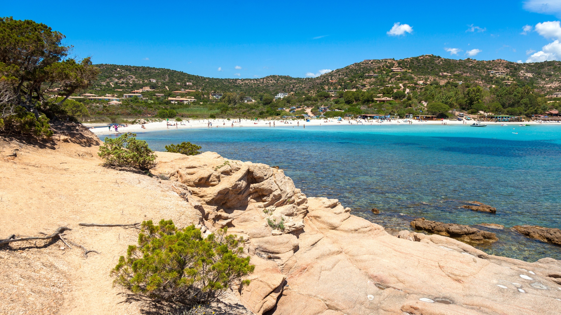 plage de palombaggia en corse
