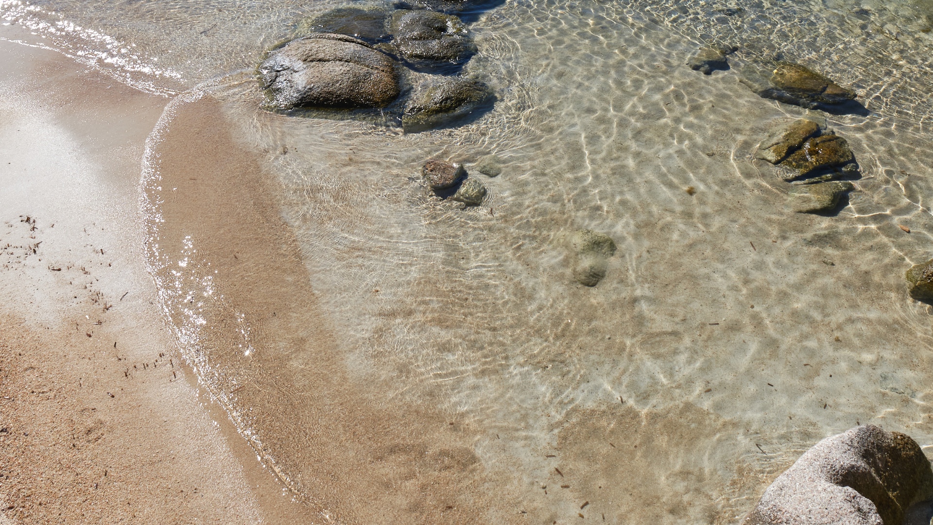 plage porto vecchio baignade