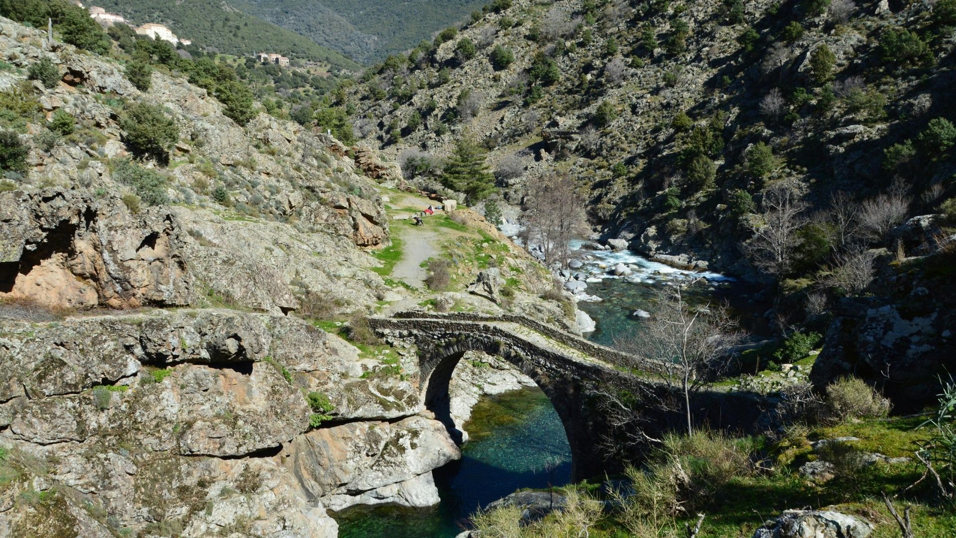 randonnées corse pont