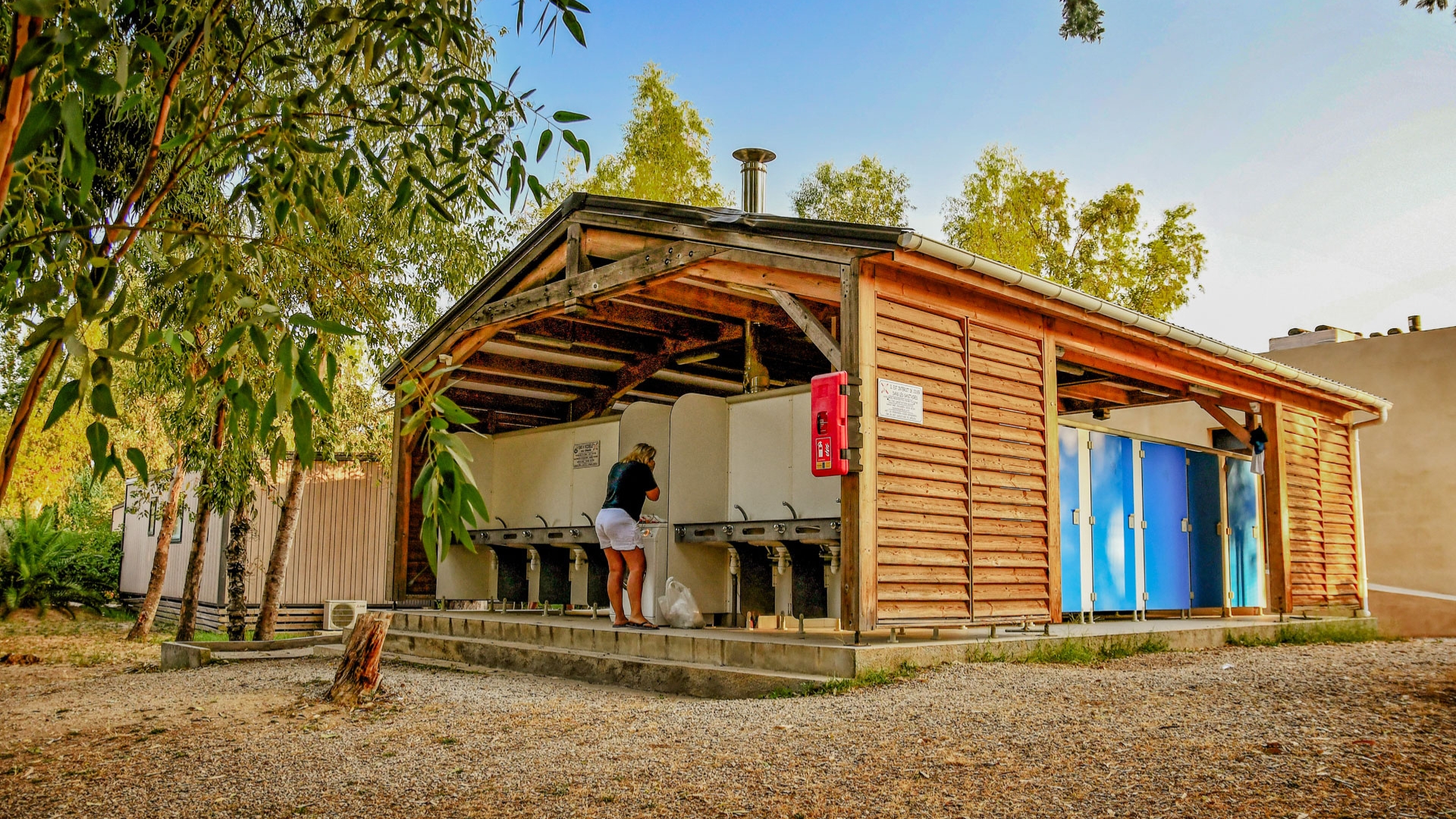 sanitaires camping corse